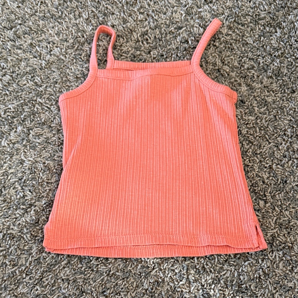 Old Navy Coral Ribbed Camisole - Picture 3 of 3